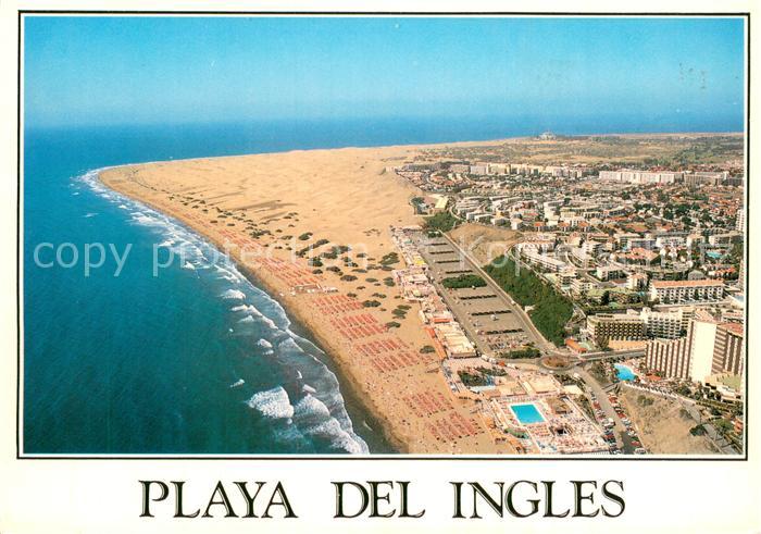 Playa del Ingles Gran Canaria ES Fliegeraufnahme