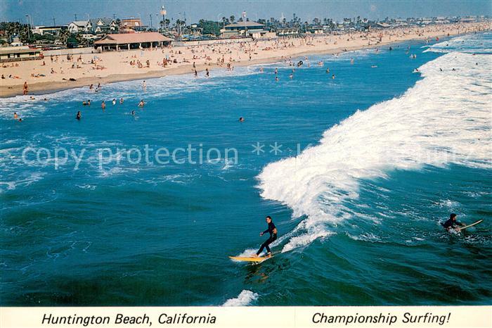 Huntington Beach California Fliegeraufnahme
