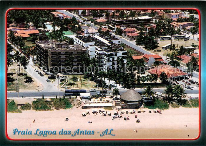Maceio Brazil Praia Lagoa das Antas Fliegeraufnahme