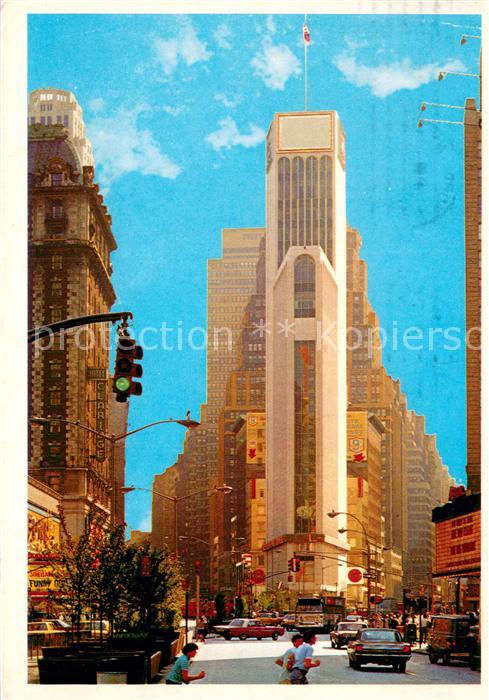 New York City Times Square showing Broadway the cross roads of the world