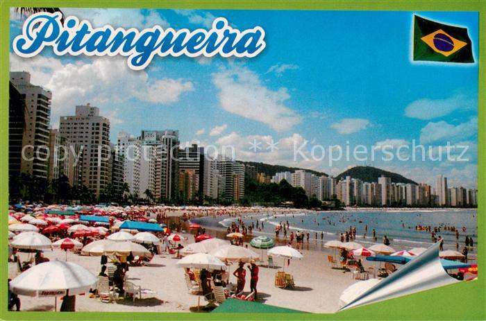 Guaruja Brazil Praia de Pitangueira