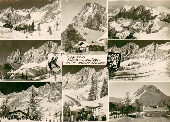 Ramsau Dachstein Steiermark Tuerlwandhuette Teilansichten