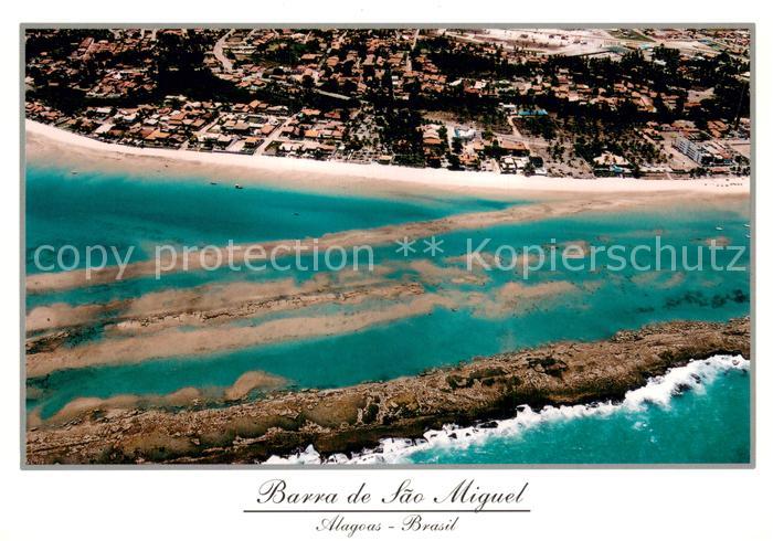 Sao Miguel dos Campos Brazil Barra de Sao Miguel Fliegeraufnahme