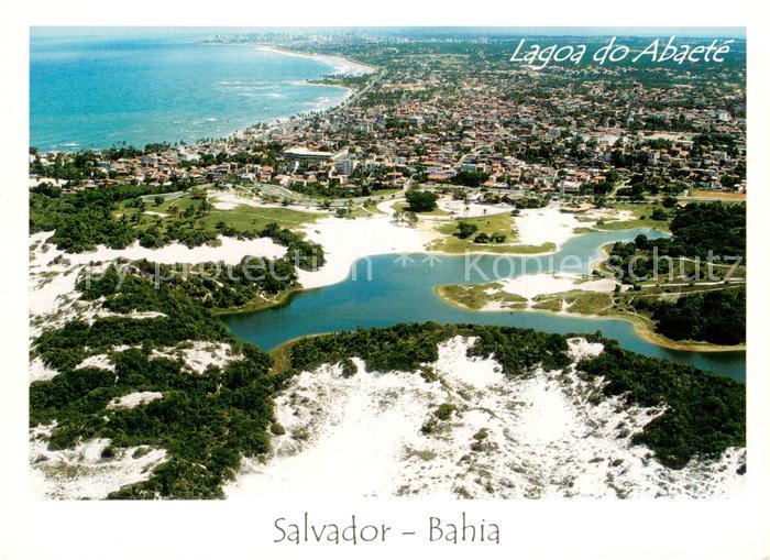 Salvador Bahia Brasil Lagoa do Abaete Fliegeraufnahme