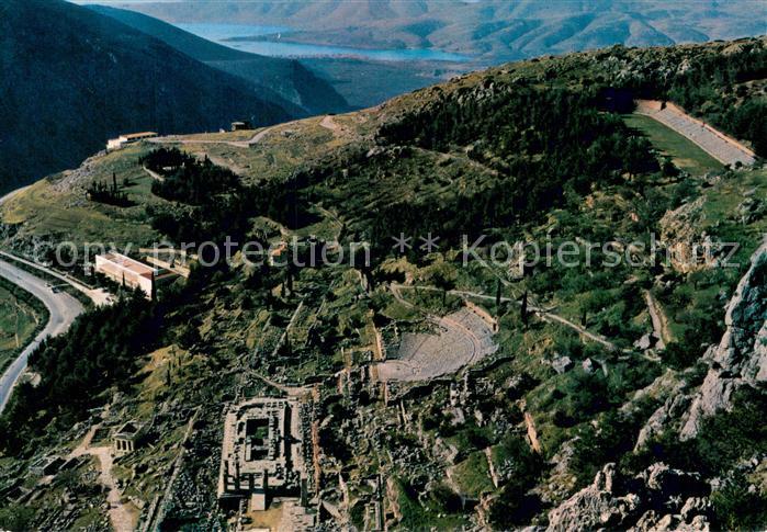 Delfi Delphi Fliegeraufnahme