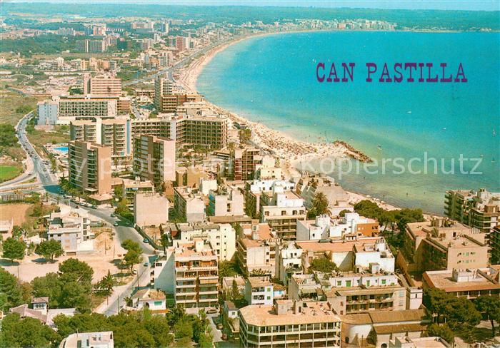 Can Pastilla Palma de Mallorca Fliegeraufnahme