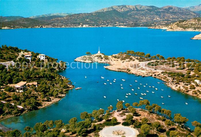 Santa Ponsa Mallorca Islas Baleares Vista aerea de una de sus calatas