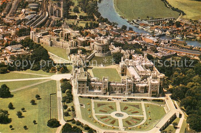 Windsor  Castle London Fliegeraufnahme