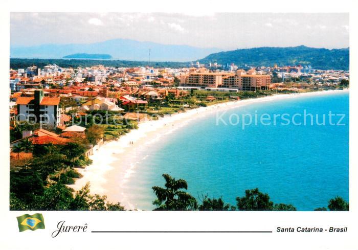 Santa Catarina Brazil Vista parcial da Praia de Jurere