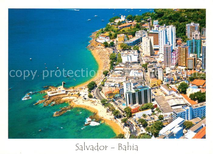 Salvador Bahia Brasil Vista aerea da Barra