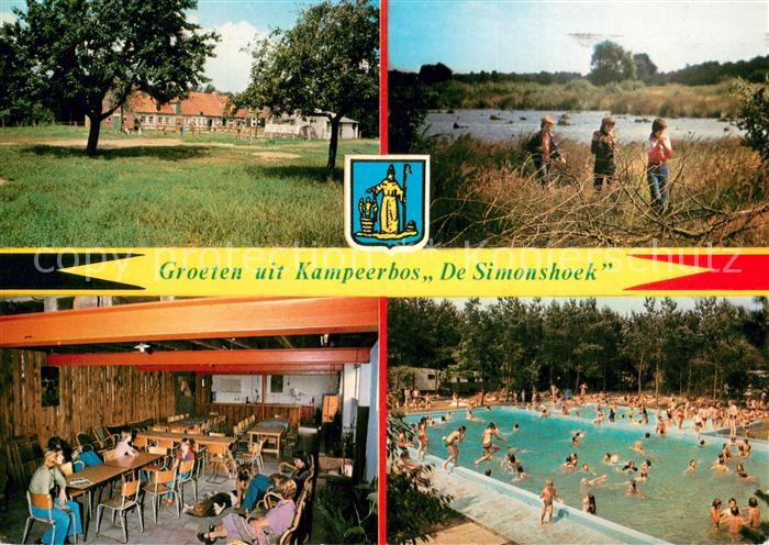 Meijel Kampeerbos De Simonshoek Gastraum Weiher Schwimmbad