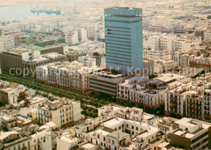 Tunis Vue aerienne de la ville moderne