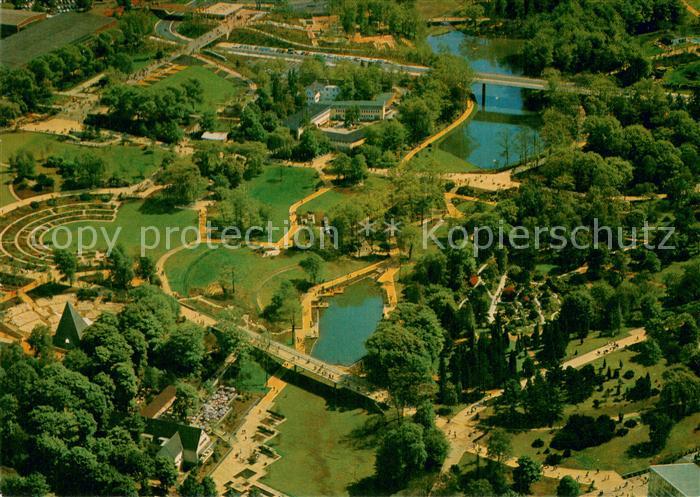 Essen Ruhr Grugapark Fliegeraufnahme