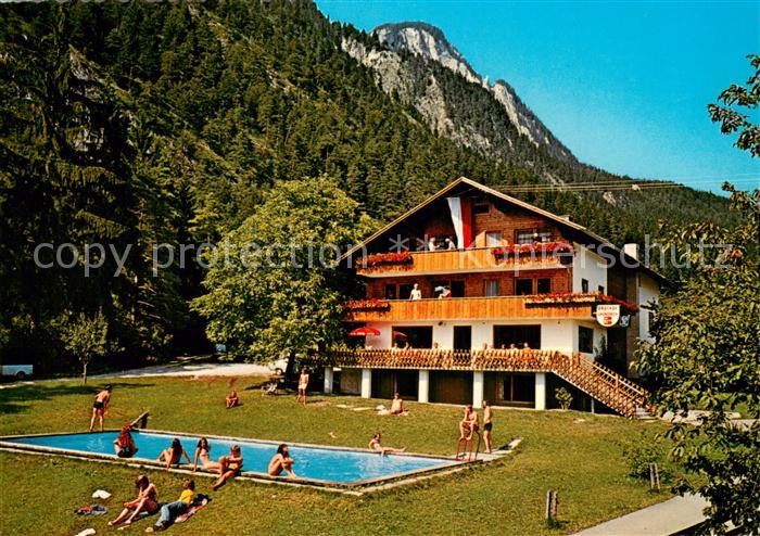 Muenster Tirol Gasthof Pension Gruensbach Pool