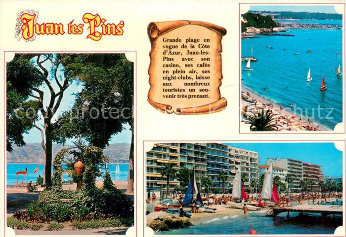 Juan-les-Pins Antibes 06 Grande plage en vogue de la Cote d Azur