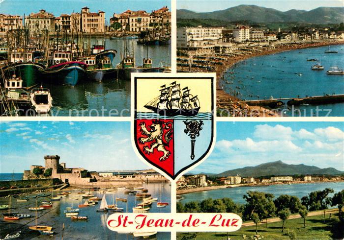 St-Jean-de-Luz Le Port La Plage Fort de Socoa Vue generale