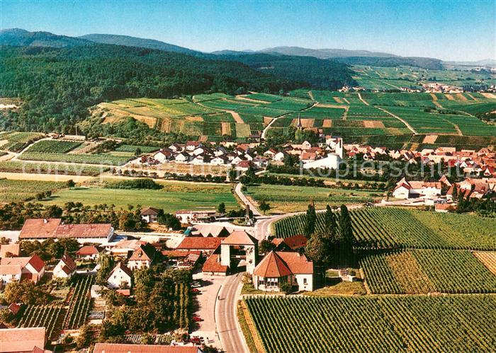 Schweigen-Rechtenbach Fliegeraufnahme