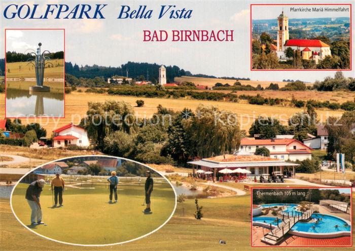 Bad Birnbach Golfpark Bella Vista Pfarrkirche Mariae Himmelfahrt Themenbach