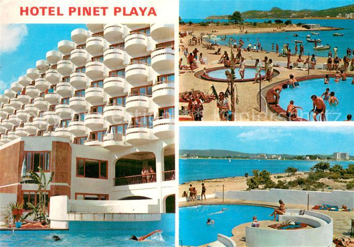 San Antonio Abad Ibiza Hotel Pinet Playa Pool Landschaft