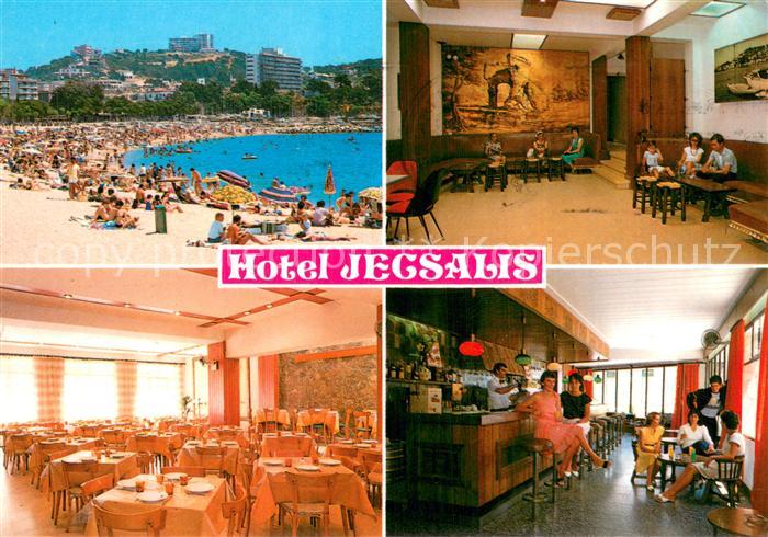 Sant Feliu de Guixols Hotel Jegsalis Strand Foyer Speisesaal Bar