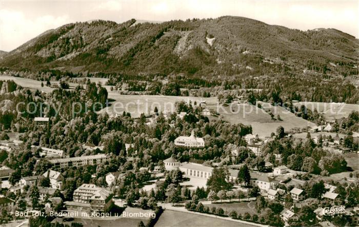 Bad Toelz Badeteil mit Kogel und Blomberg Fliegeraufnahme