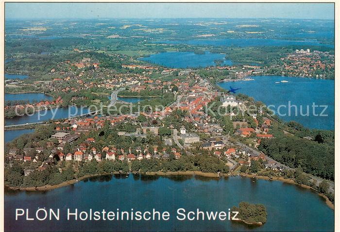Ploen See Fliegeraufnahme