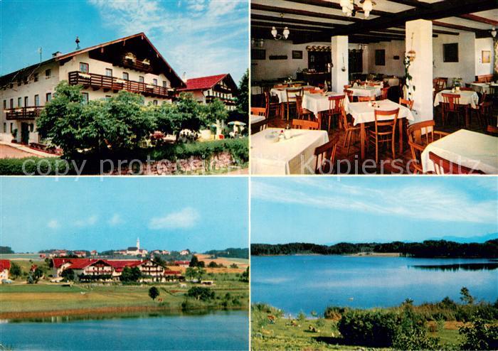 Hemhof Oberbayern Cafe Pension Seeblick Gut Foerg Gastraum Chiemsee