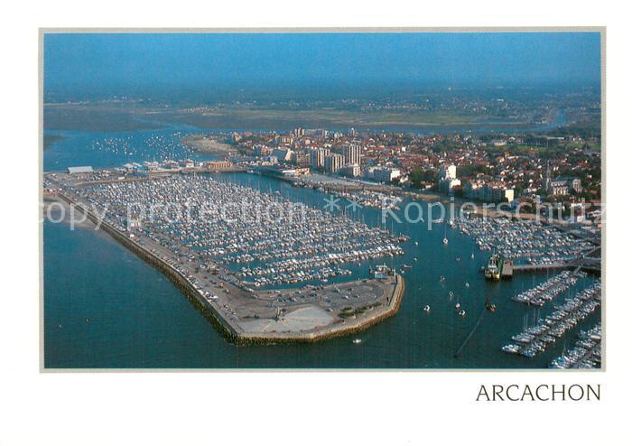 Arcachon 33 Vue aerienne Le port
