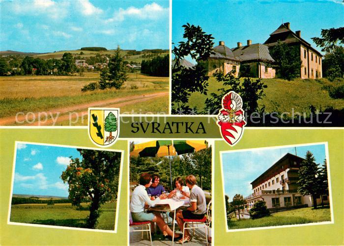 Svratka Swratka CZ Panorama Interhotel Manes Blizky cek Karlstejn