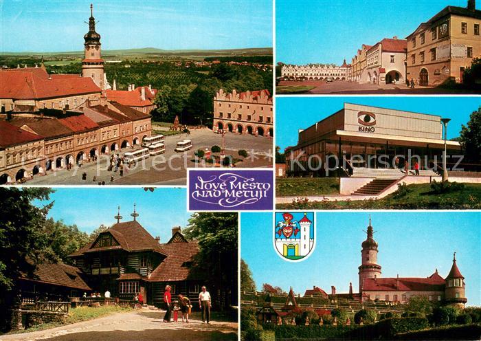 Nove Mesto nad Metuji CZ Mestska pomatkova reservace Cast namesti se zamkem Rest