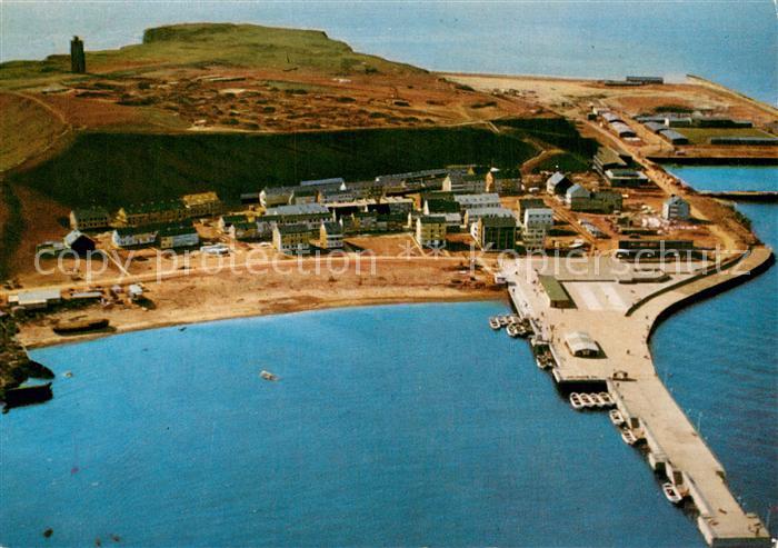 HELGOLAND Insel Schleswig-Holstein Hafen Mole Nordseeinsel