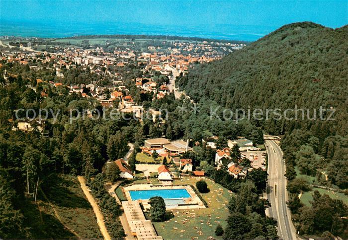 Bad Harzburg Freibad Juliusbad Kuranlagen Burgberg Seilbahn