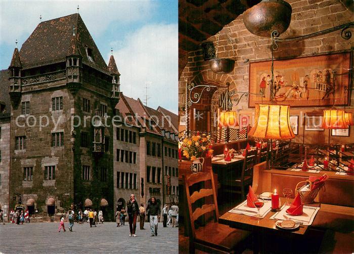 NueRNBERG  CITY Restaurant Nassauer Keller zu Nuernberg 12. Jhdt. Historisches