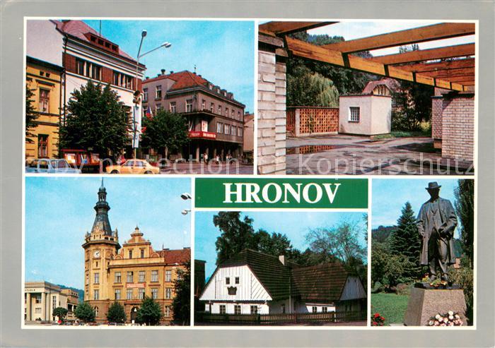 Hronov Hronow CZ Motive Innenstadt Denkmal