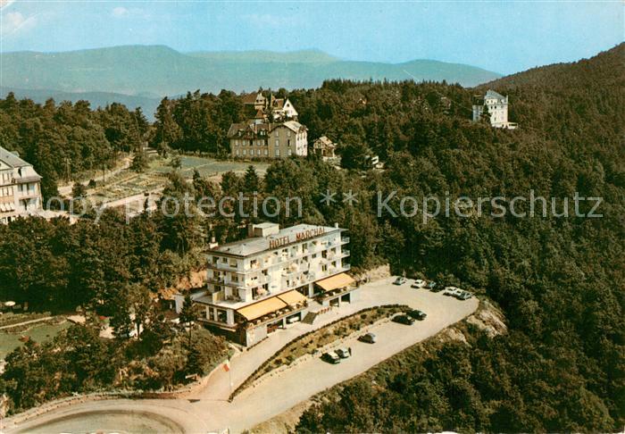 Les Trois Epis Vosges Station Touristique Hôtel Marchal vue aérienne