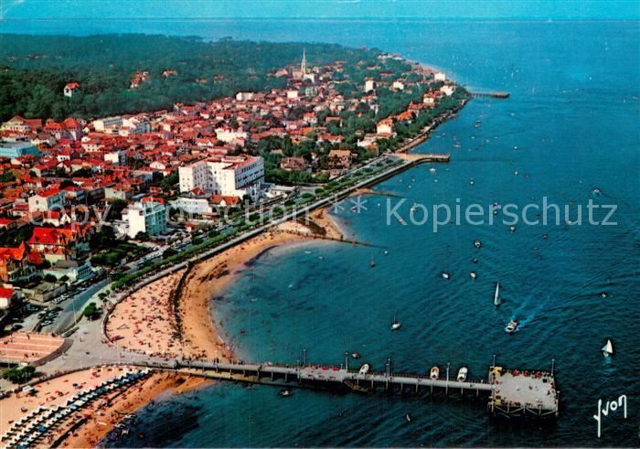 Arcachon 33 Jetée Thiers vue aérienne