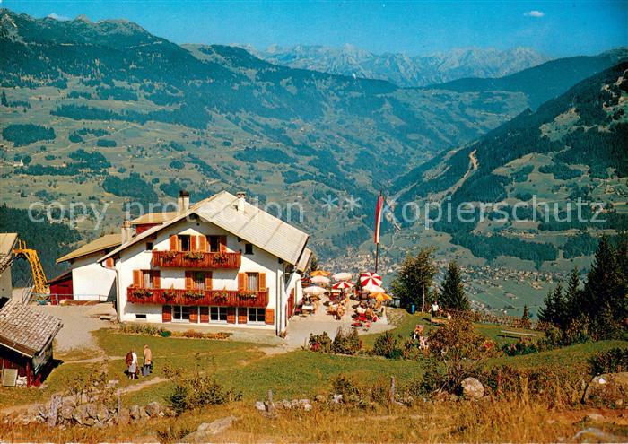 Tschagguns Vorarlberg Alpengasthof Pension Grabs Alpenpanorama