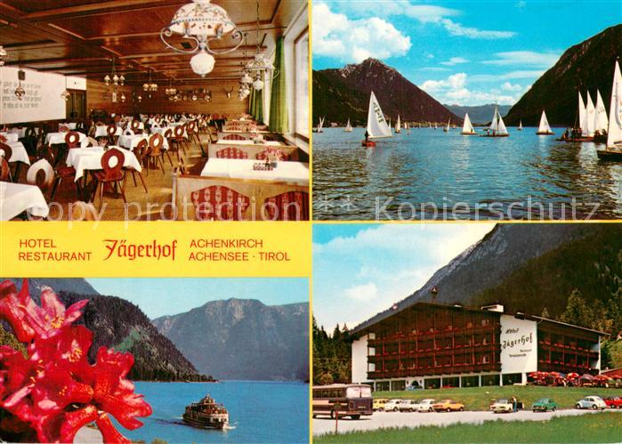 Achenkirch Hotel Restaurant Jaegerhof am Achensee Segeln