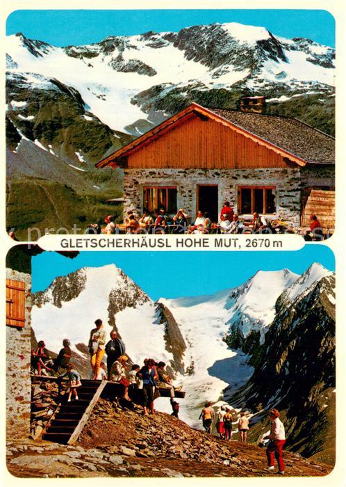 Obergurgl Soelden oetztal Tirol Gletscherhaeusl Hohe Mut Berghaus oetztaler Alpe
