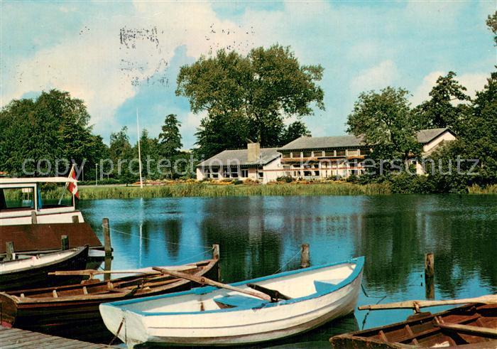 Viborg Vestsjalland Hotel Salonen am See Bootssteg