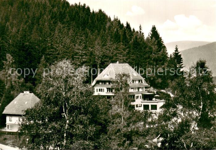 Neustadt Schwarzwald Sanatorium Sonnhalde Hoehenluftkurort