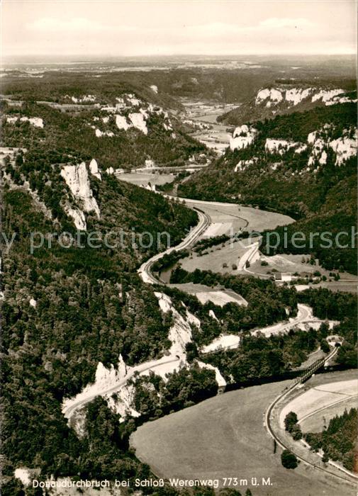 Langenbrunn Donaudurchbruch bei Schloss Werenwag