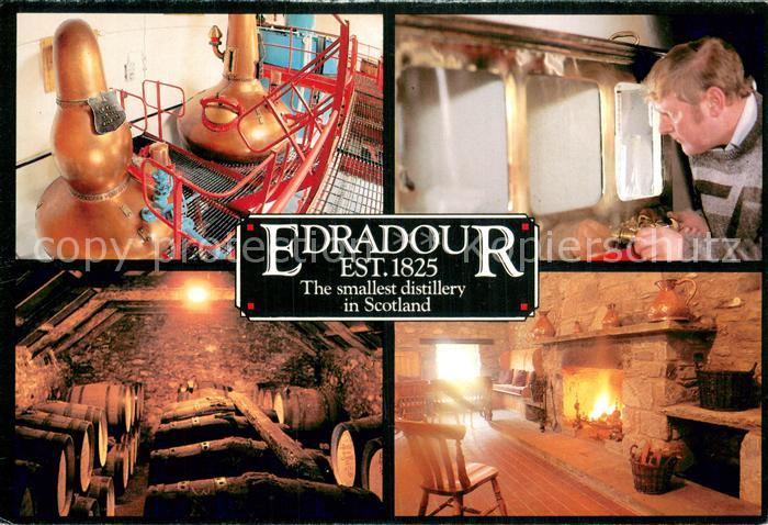 Pitlochry Scotland UK Edradour Smallest Distillery in Scotland