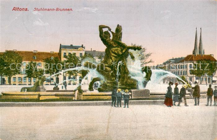 Altona  Hamburg Stuhlmann Brunnen