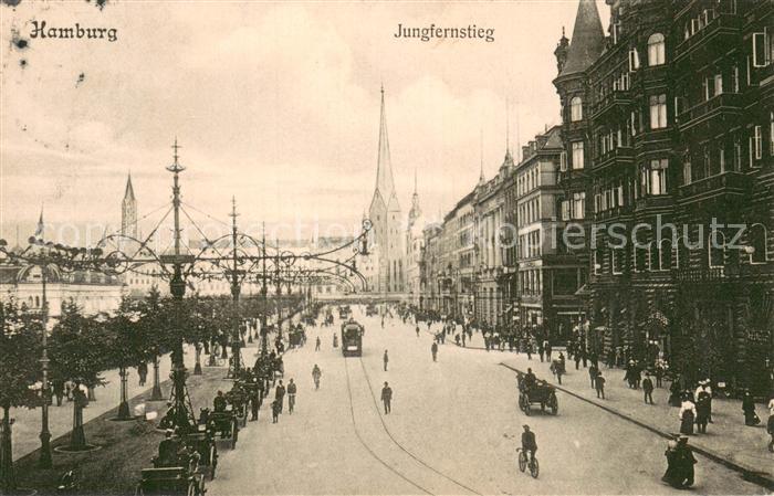 HAMBURG  CITY Jungfernstieg