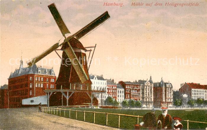 HAMBURG  CITY Muehle auf dem Heiligengeistfelde