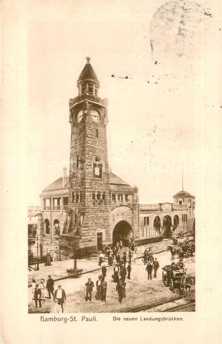 St Pauli Hamburg Die neuen Landungsbruecken