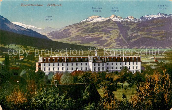Feldkirch Vorarlberg Exerzitienhaus Panorama
