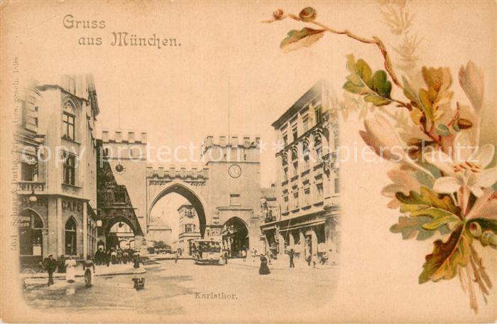 Muenchen Bayern Karlsthor
