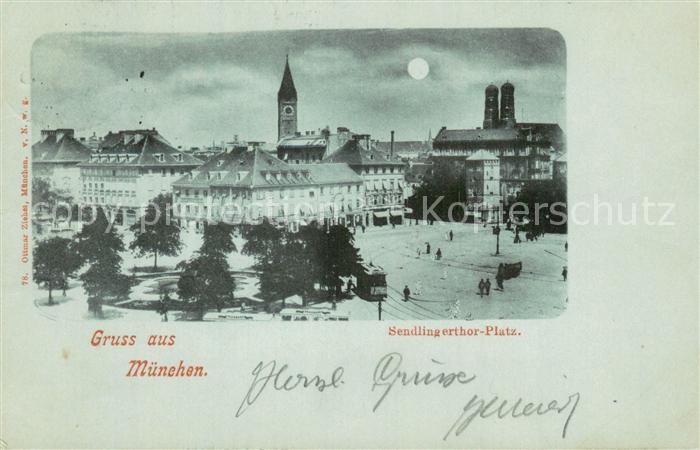 Muenchen Bayern Sendlingerthor Platz